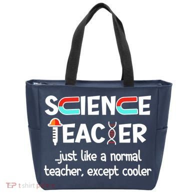 Science Teacher Just Like A Normal Teacher Funny Tote Bag