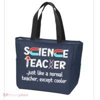 Science Teacher Just Like A Normal Teacher Funny Tote Bag thumb 3