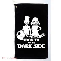 Soon To Join The Dark Side Golf Towel thumb 0