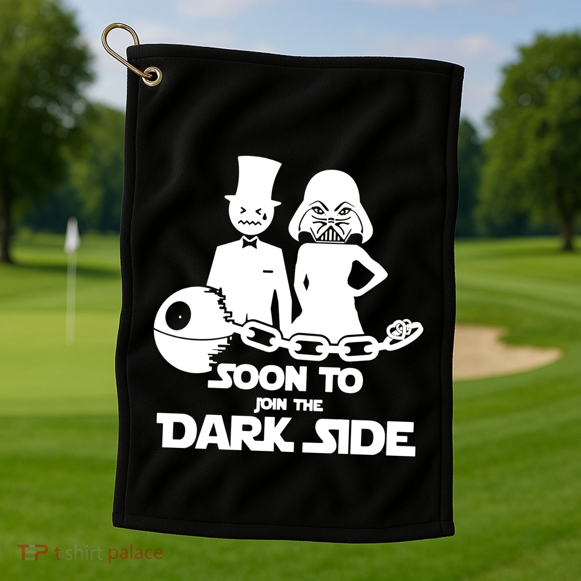 Soon To Join The Dark Side Golf Towel