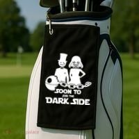 Soon To Join The Dark Side Golf Towel thumb 2