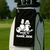 Soon To Join The Dark Side Golf Towel thumb 2