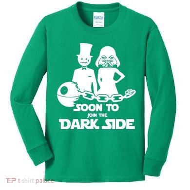 Soon To Join The Dark Side Kids Long Sleeve Shirt