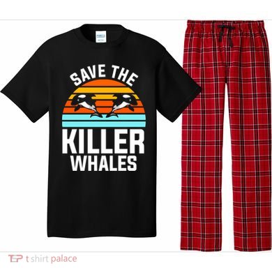 Save The Killer Whales Orca Gift Pajama Set
