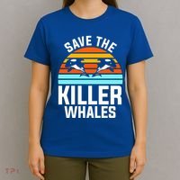 Save The Killer Whales Orca Gift T-Shirt thumb 4