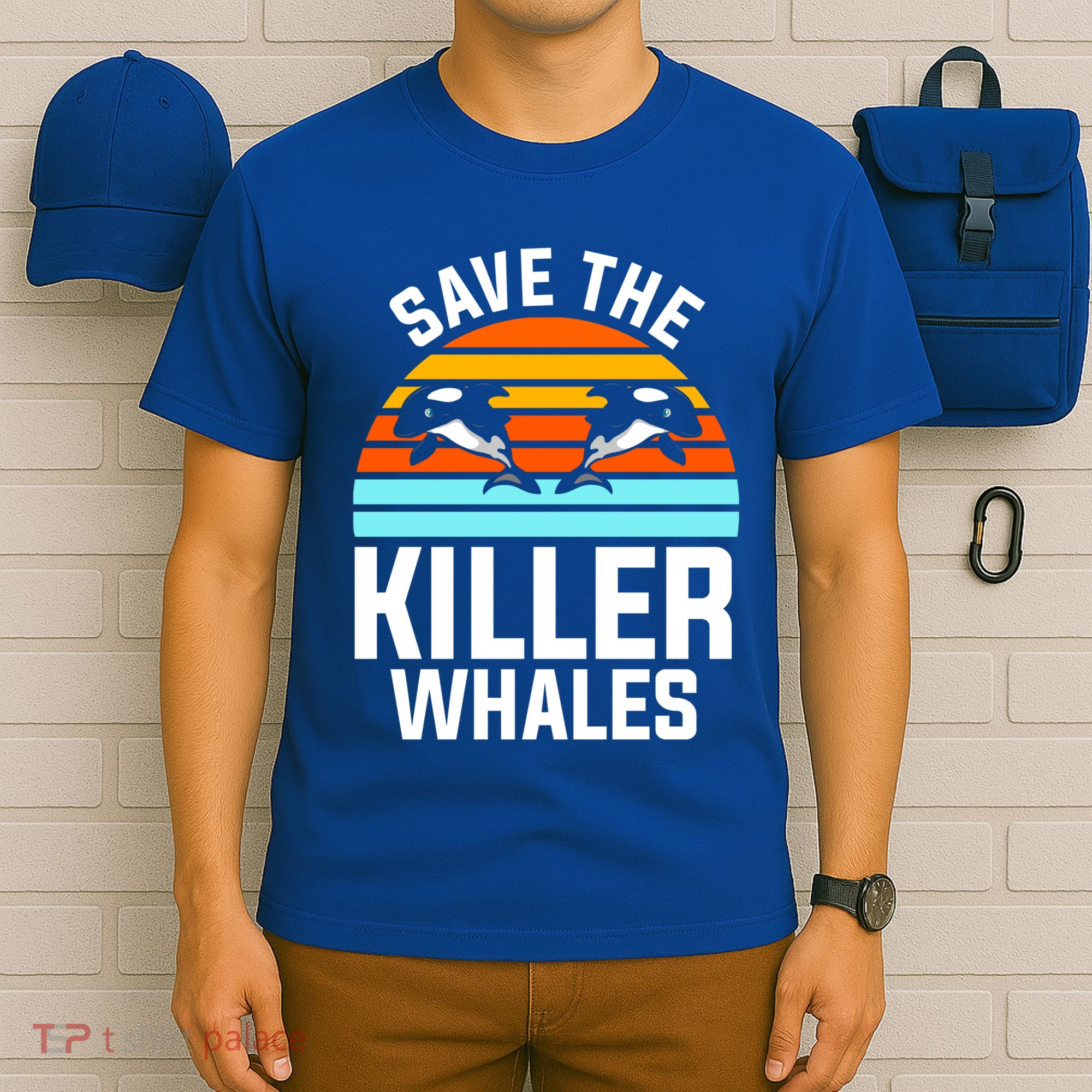 Save The Killer Whales Orca Gift T-Shirt