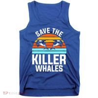 Save The Killer Whales Orca Gift Tank Top thumb 0