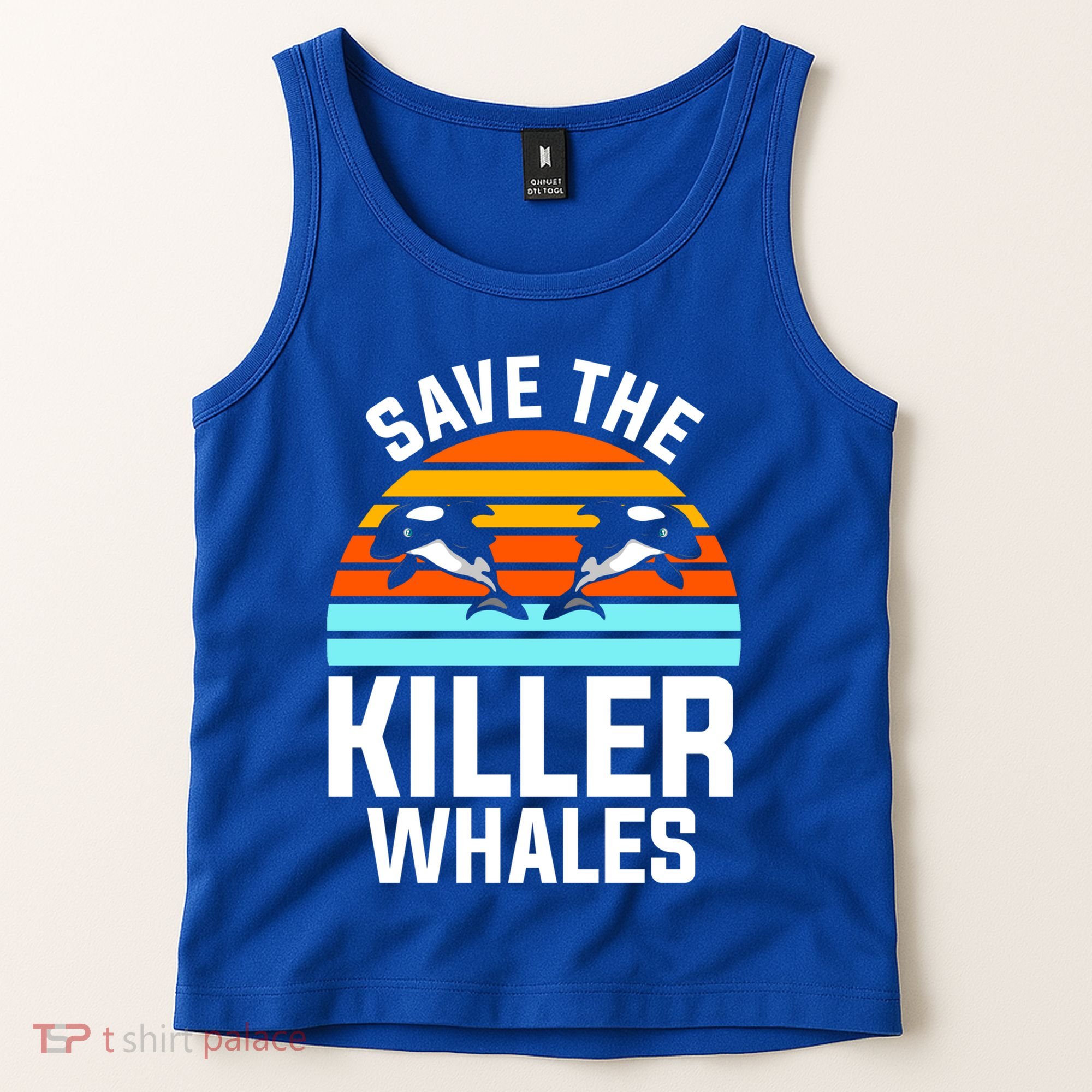 Save The Killer Whales Orca Gift Tank Top
