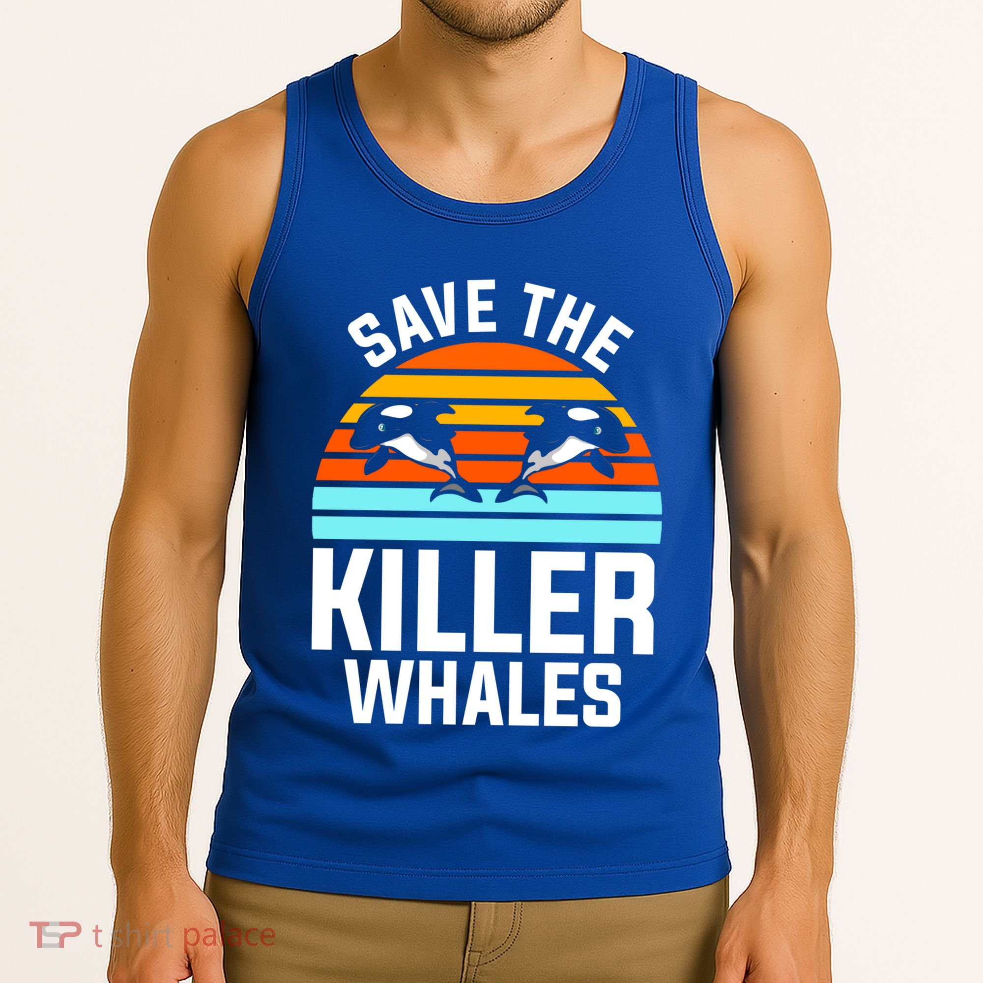 Save The Killer Whales Orca Gift Tank Top