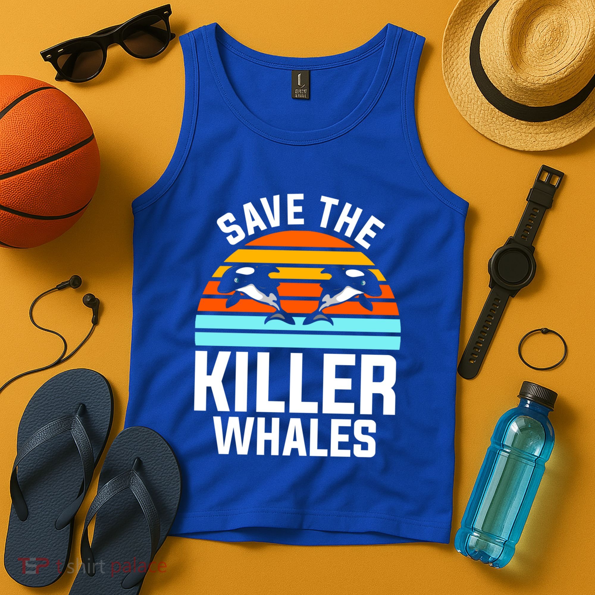 Save The Killer Whales Orca Gift Tank Top