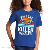 Save The Killer Whales Orca Gift Kids T-Shirt thumb 2