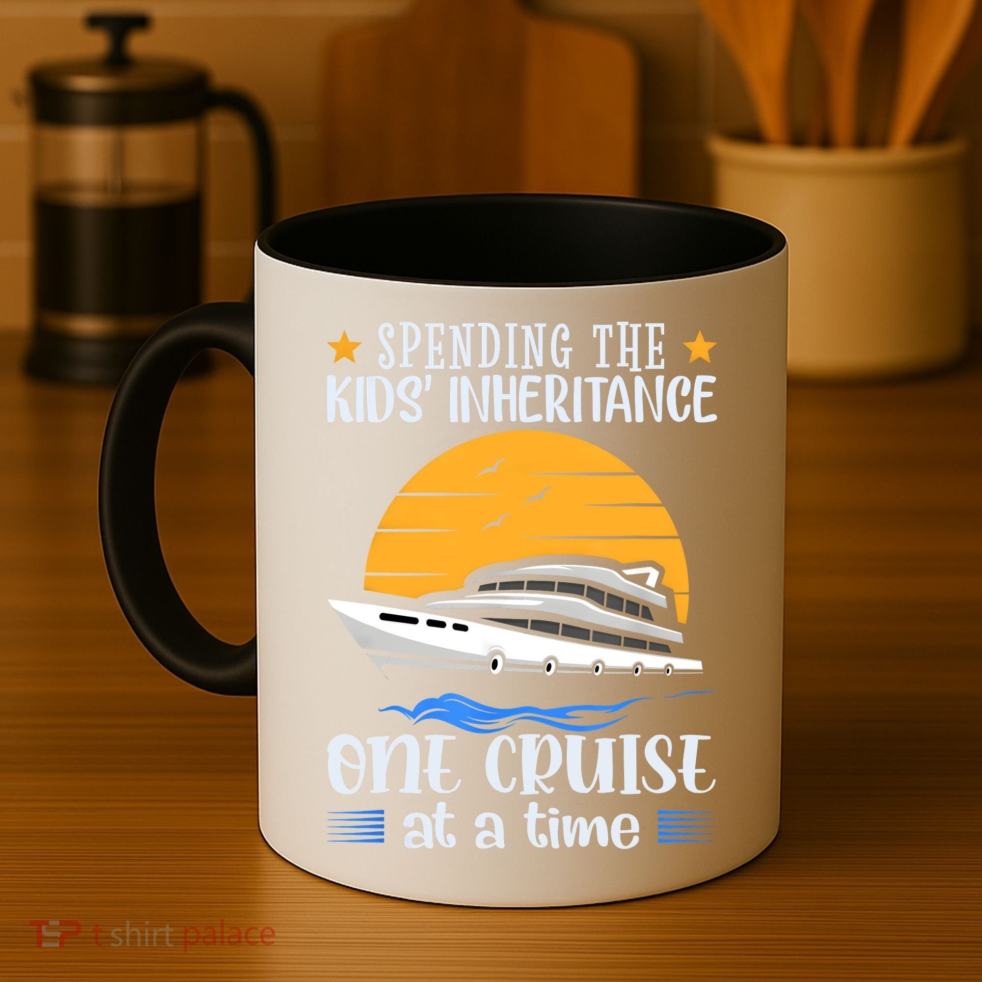 Spending The Kids Inheritance One Cruise At A Time Coffee Mug