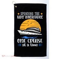 Spending The Kids Inheritance One Cruise At A Time Golf Towel thumb 0