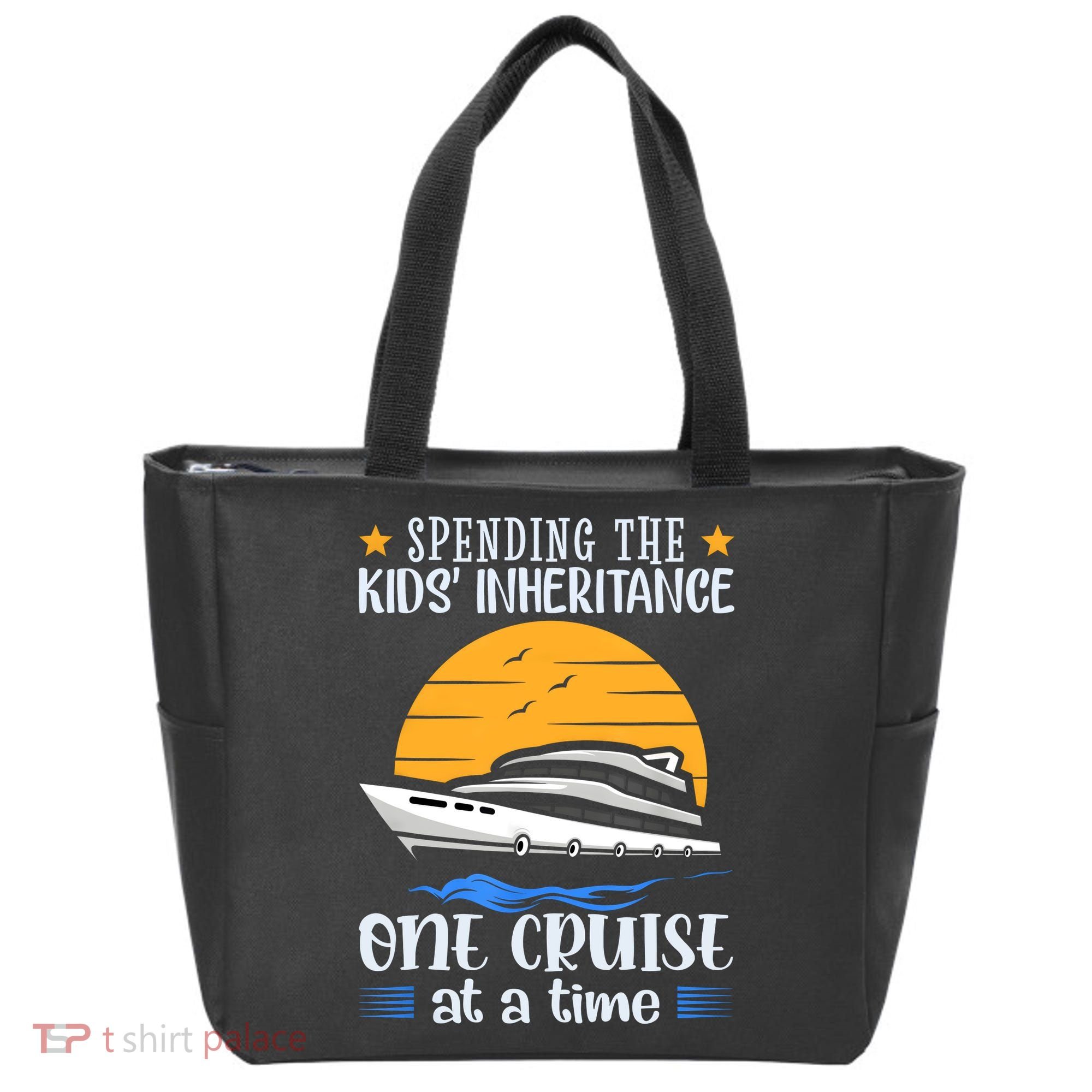 Spending The Kids Inheritance One Cruise At A Time Tote Bag