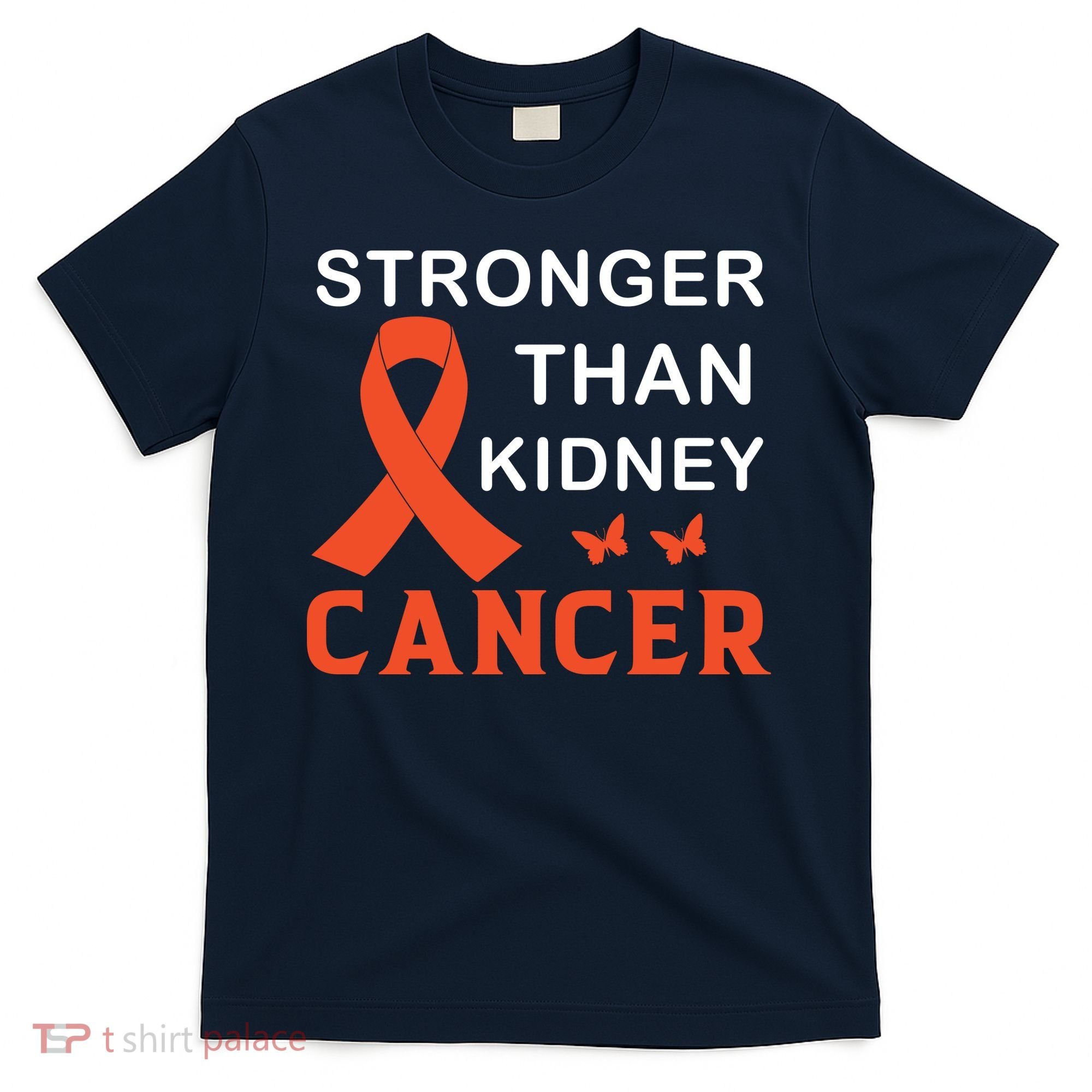 Stronger Than Kidney Cancer Breast Cancer Awareness T-Shirt