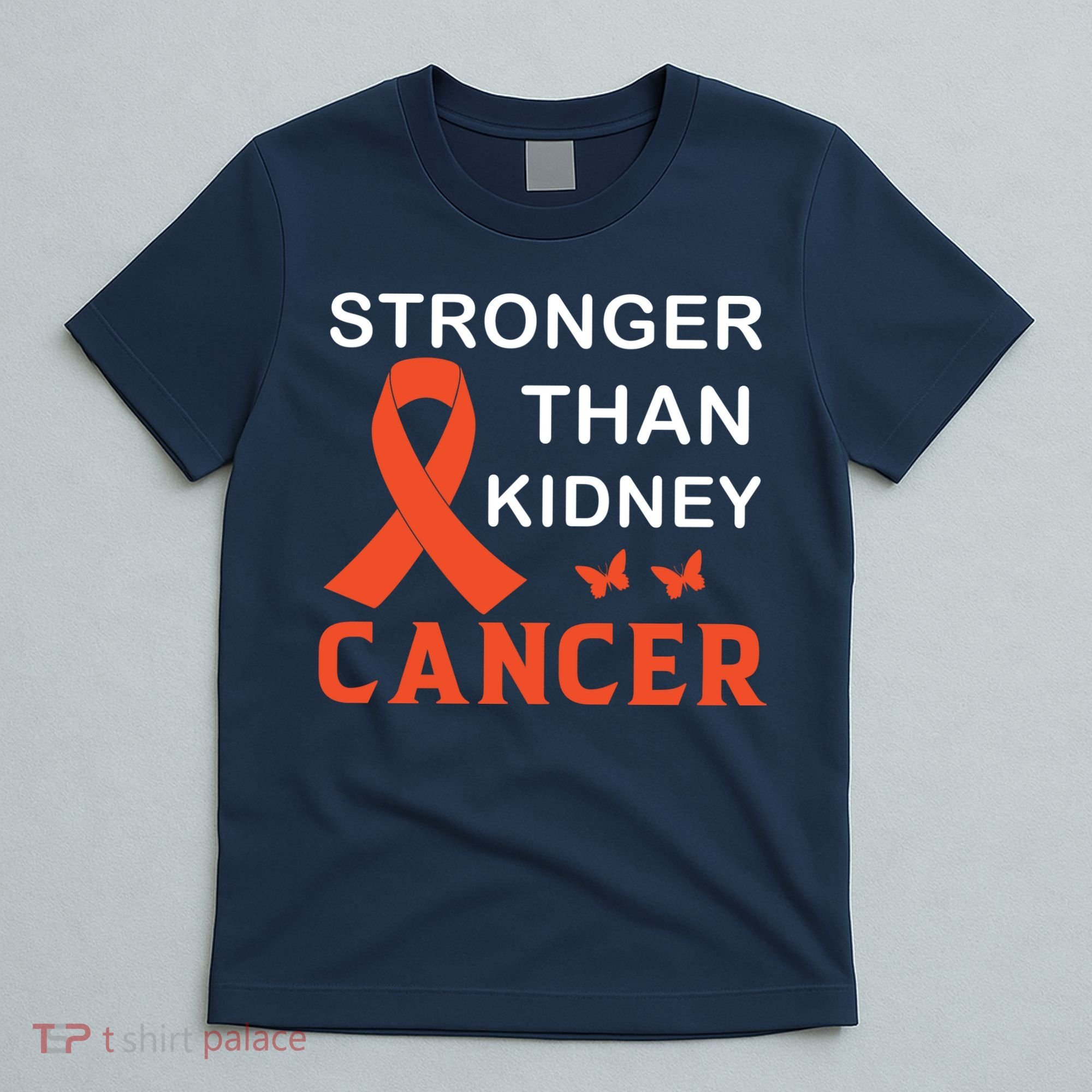 Stronger Than Kidney Cancer Breast Cancer Awareness T-Shirt