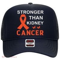 Stronger Than Kidney Cancer Breast Cancer Awareness Hat thumb 0