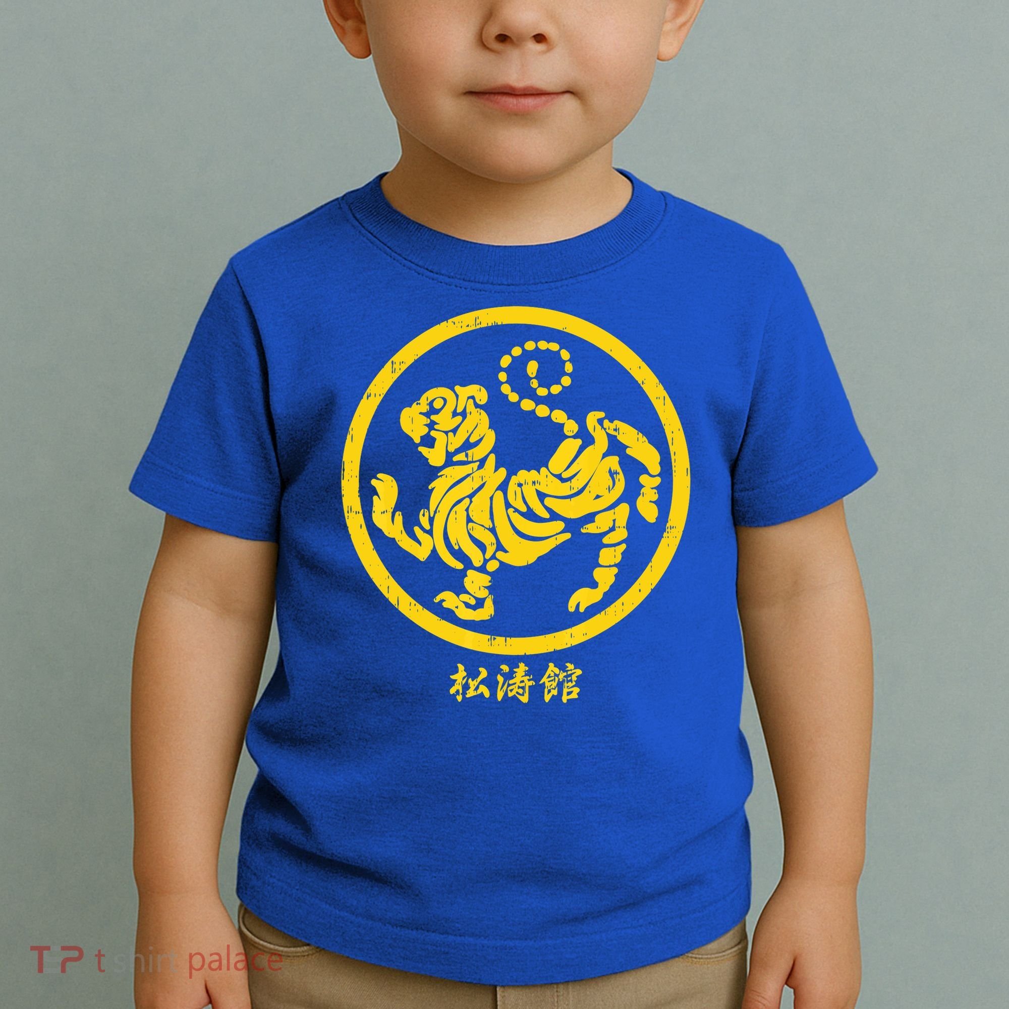Shotokan Tiger Karate Symbol Gift Gold Martial Art Gift Toddler T-Shirt