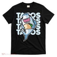 Shark Taco Kawaii Neko Anime Mexican food  T-Shirt thumb 0