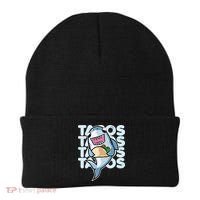 Shark Taco Kawaii Neko Anime Mexican food  Beanie thumb 0
