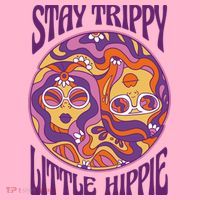 Stay Trippy Little Hippie Retro 60s Coaster thumb 2