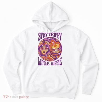 Stay Trippy Little Hippie Retro 60s Hoodie