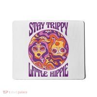 Stay Trippy Little Hippie Retro 60s Mousepad thumb 0