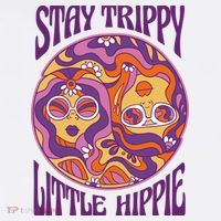 Stay Trippy Little Hippie Retro 60s Mousepad thumb 1