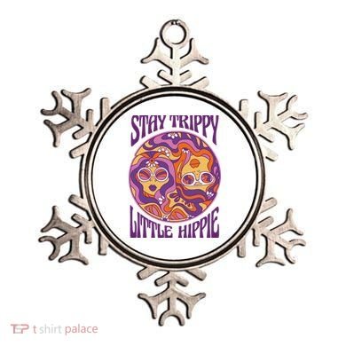 Stay Trippy Little Hippie Retro 60s Ornament