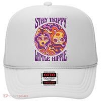 Stay Trippy Little Hippie Retro 60s Hat thumb 0