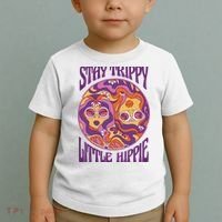 Stay Trippy Little Hippie Retro 60s Toddler T-Shirt thumb 2