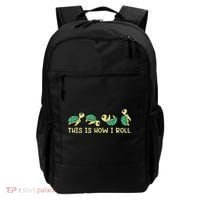 Sea Turtle Lover This Is How I Roll Turtle Backpack thumb 0
