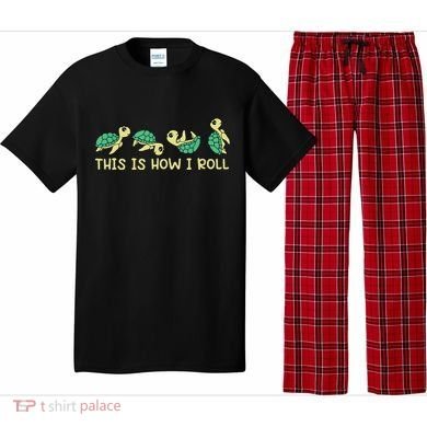 Sea Turtle Lover This Is How I Roll Turtle Pajama Set
