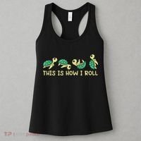Sea Turtle Lover This Is How I Roll Turtle Women's Tank Top thumb 3