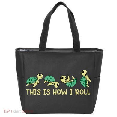 Sea Turtle Lover This Is How I Roll Turtle Tote Bag