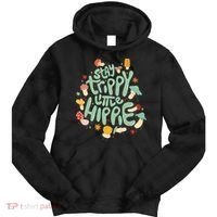 Stay Trippy Little Hippie Tie Dye Hoodie thumb 0