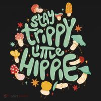 Stay Trippy Little Hippie Tie Dye Hoodie thumb 2