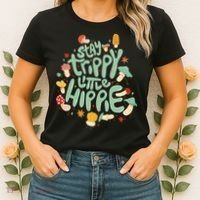 Stay Trippy Little Hippie Women's T-Shirt thumb 2