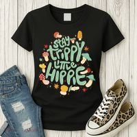 Stay Trippy Little Hippie Women's T-Shirt thumb 3