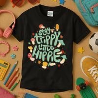 Stay Trippy Little Hippie Kids T-Shirt thumb 3