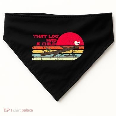 Seagulls That Log Had A Child Dank Meme Stop It Now Dad Joke USA-Made Doggie Bandana