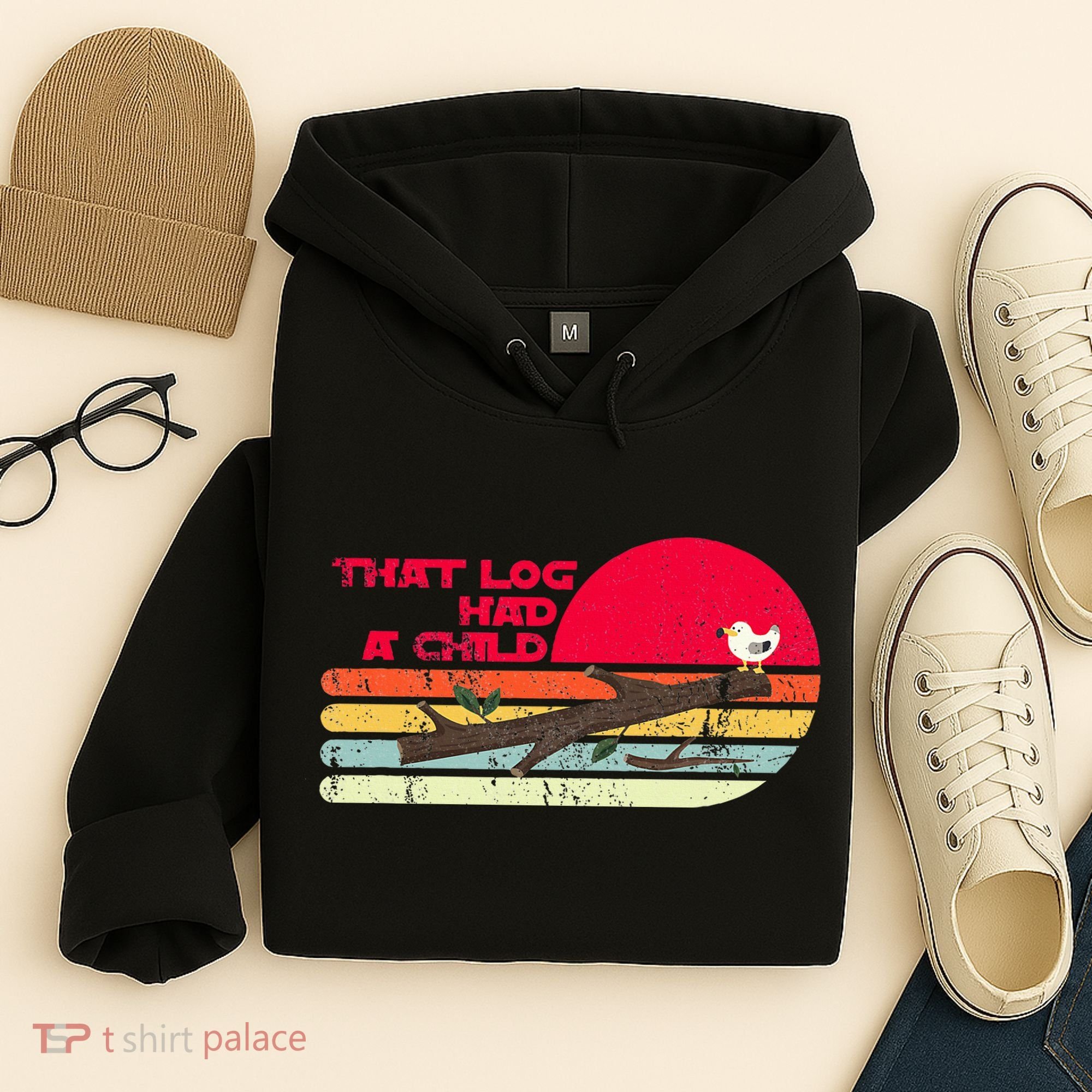 Seagulls That Log Had A Child Dank Meme Stop It Now Dad Joke Hoodie