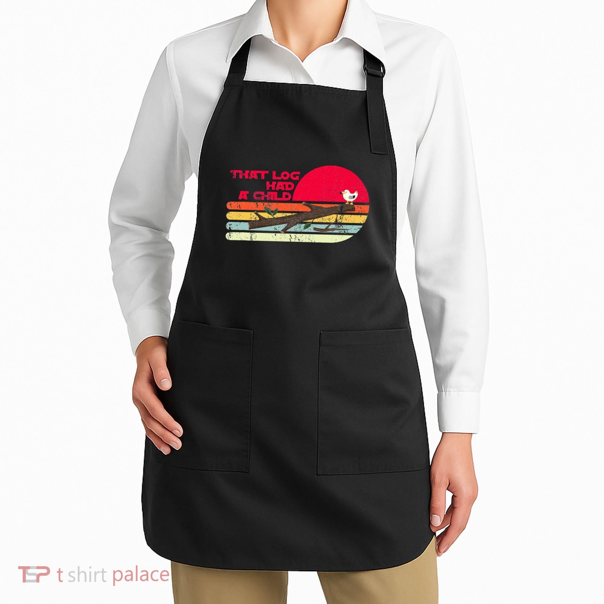 Seagulls That Log Had A Child Dank Meme Stop It Now Dad Joke Apron