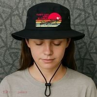 Seagulls That Log Had A Child Dank Meme Stop It Now Dad Joke Bucket Hat thumb 3