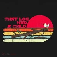 Seagulls That Log Had A Child Dank Meme Stop It Now Dad Joke Ornament thumb 1