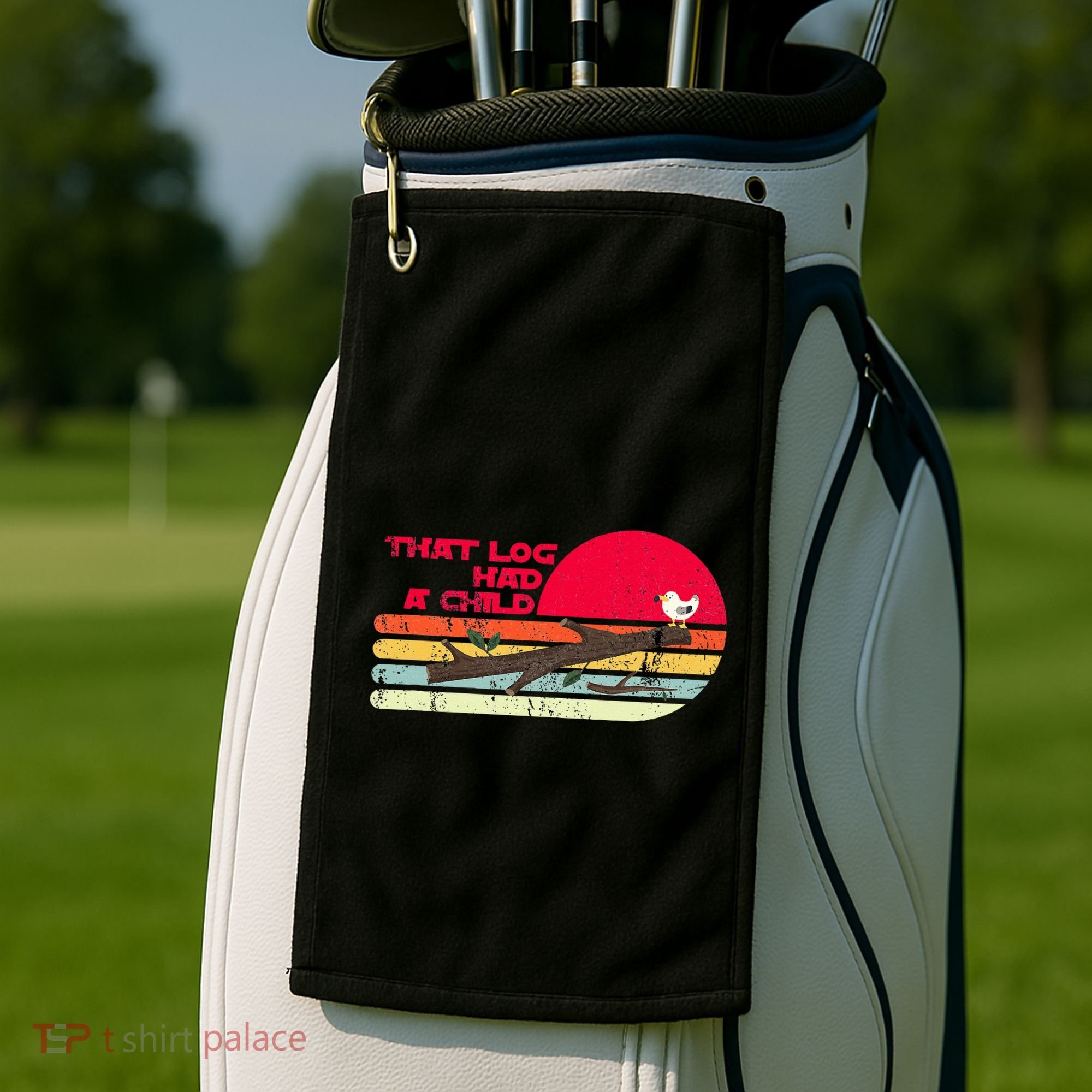 Seagulls That Log Had A Child Dank Meme Stop It Now Dad Joke Golf Towel