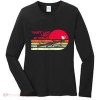 Seagulls That Log Had A Child Dank Meme Stop It Now Dad Joke Women's Long Sleeve Shirt thumb 0