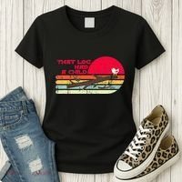 Seagulls That Log Had A Child Dank Meme Stop It Now Dad Joke Women's T-Shirt thumb 3