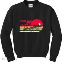 Seagulls That Log Had A Child Dank Meme Stop It Now Dad Joke Kids Sweatshirt thumb 0