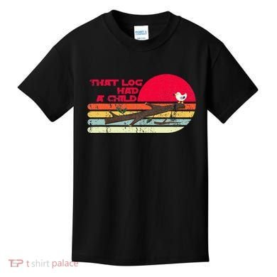 Seagulls That Log Had A Child Dank Meme Stop It Now Dad Joke Kids T-Shirt